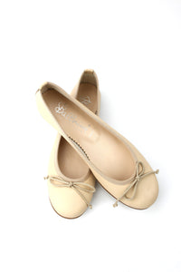 Italian Ballerina Shoes- Nude 6 US/ 36 EU